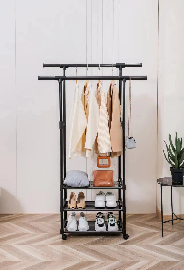 Modern Simple Multi-Functional Metal Coat Rack (Premium Quality)