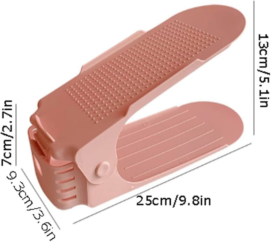 Double Layers Adjustable Shoe Rack (Premium Quality)