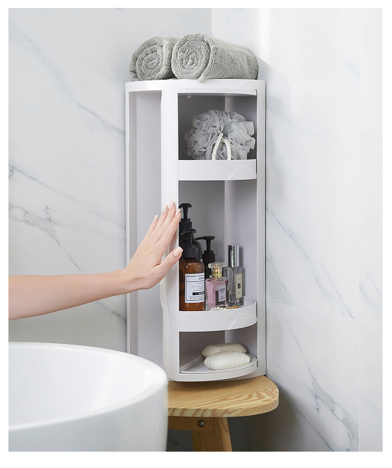 Creative Rotating Bathroom Storage Cabinet (Premium Quality)