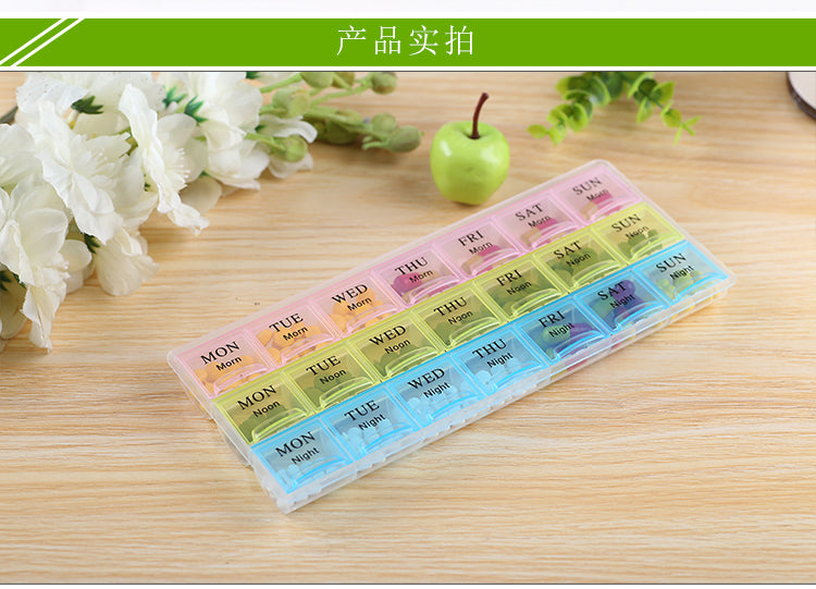 7 Days Weekly Pill Case Medicine Tablet Dispenser Carry Pill Box
