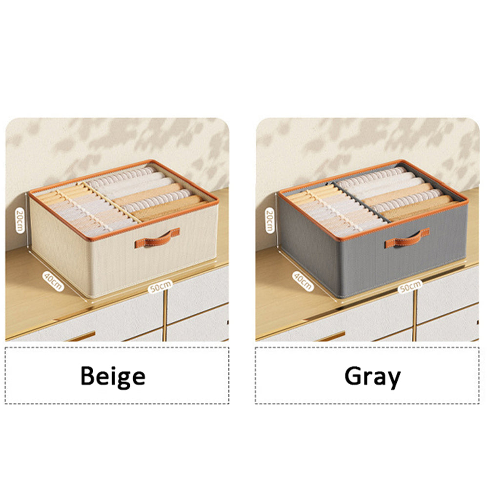 Foldable Clothes Organizer Storage Box. (Imported)