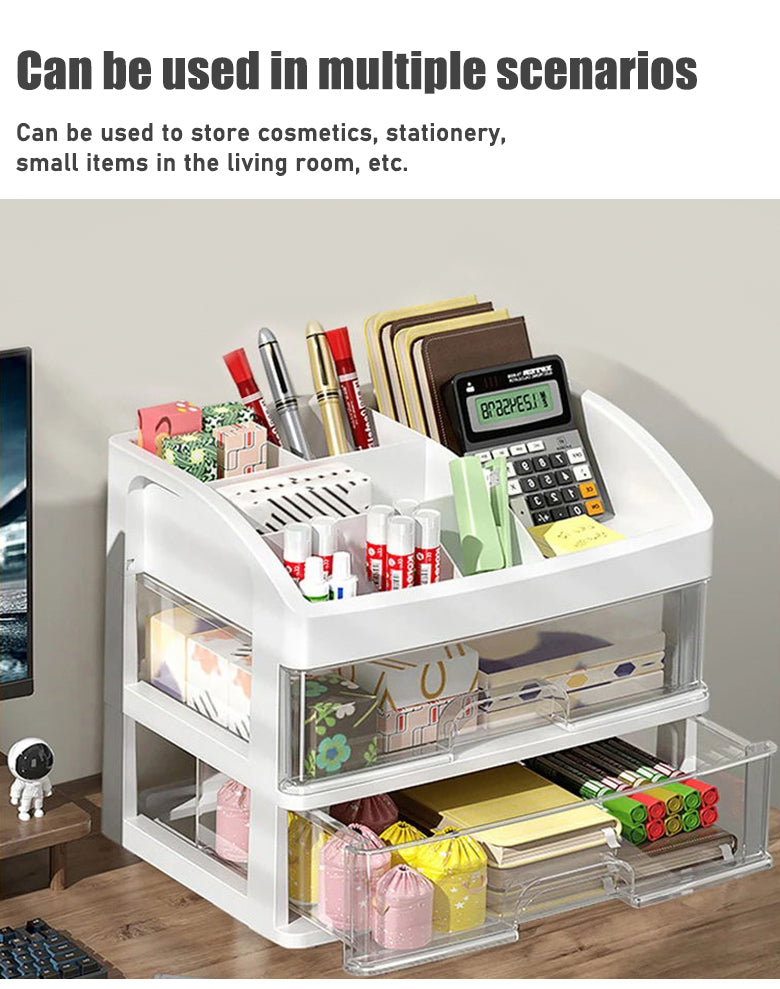 Stylist Multilayer Transparent Cosmetics Organizer