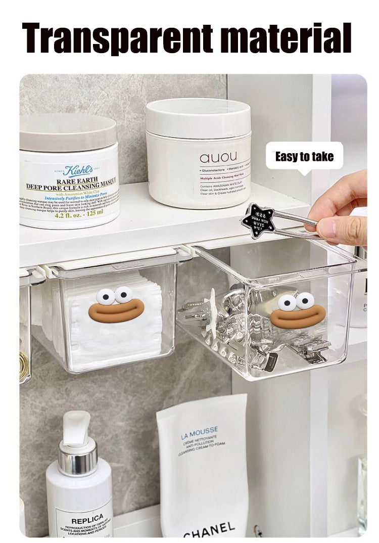 1Pcs Transparent Under Mirror Acrylic Drawer Organizer (Premium Quality)