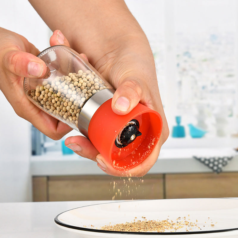 2 in 1 Pepper Grinder Seasoning Bottle