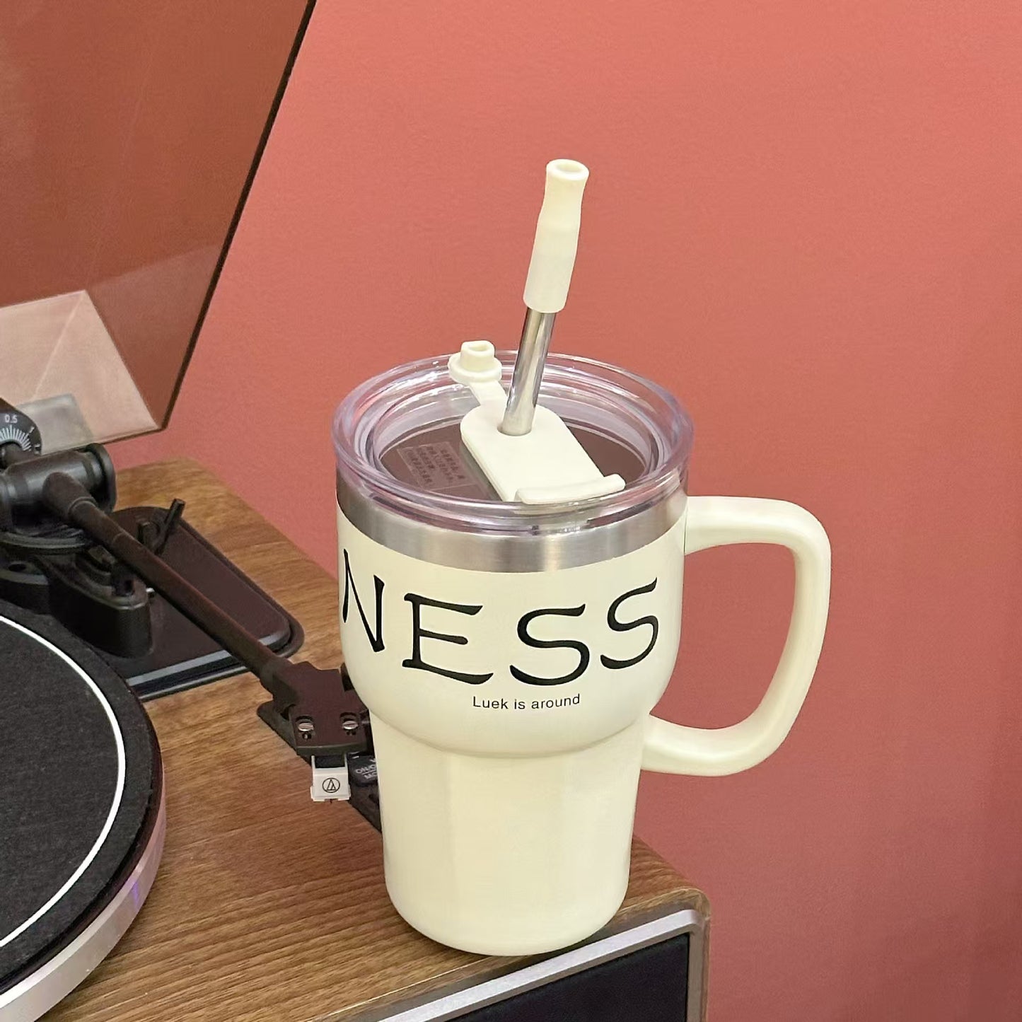 600ml Stainless Steel Korean Style Coffee Mug (Superior Quality)
