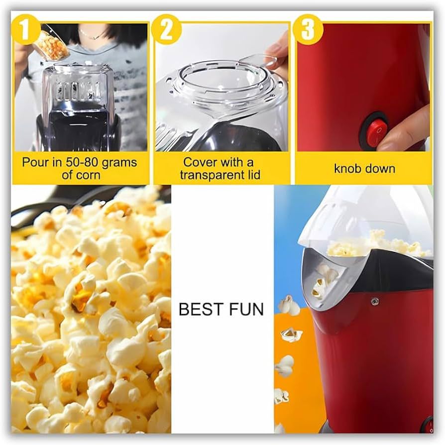 2.5L Popcorn Machine (Premium Quality)