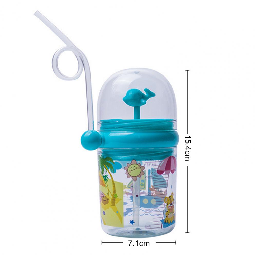 Kids Funny Whale Water Drinking Bottle 250ml