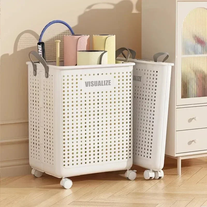 Dirty Clothes Storage Basket Large Capacity Bathroom Laundry Basket (Premium Quality)