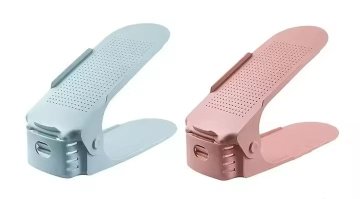 Double Layers Adjustable Shoe Rack (Premium Quality)