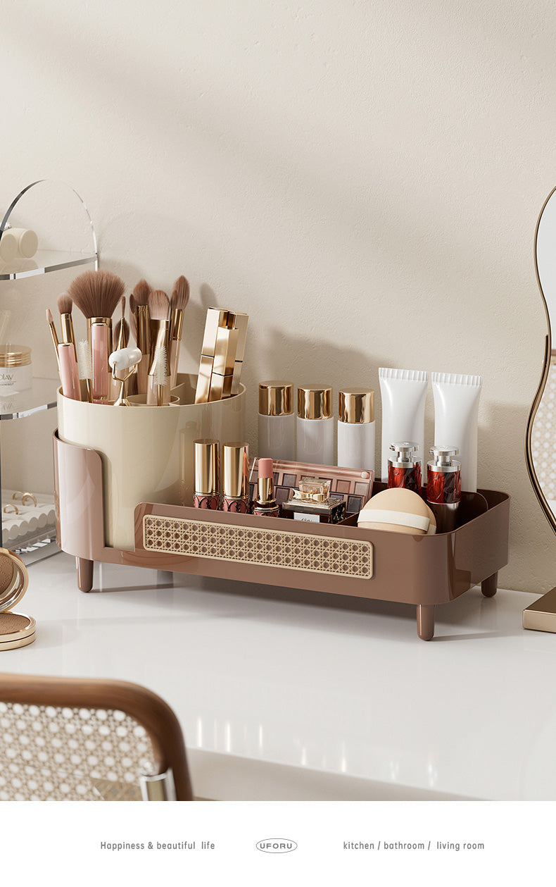 360° Rotatable Desktop Makeup Box (Premium Quality)