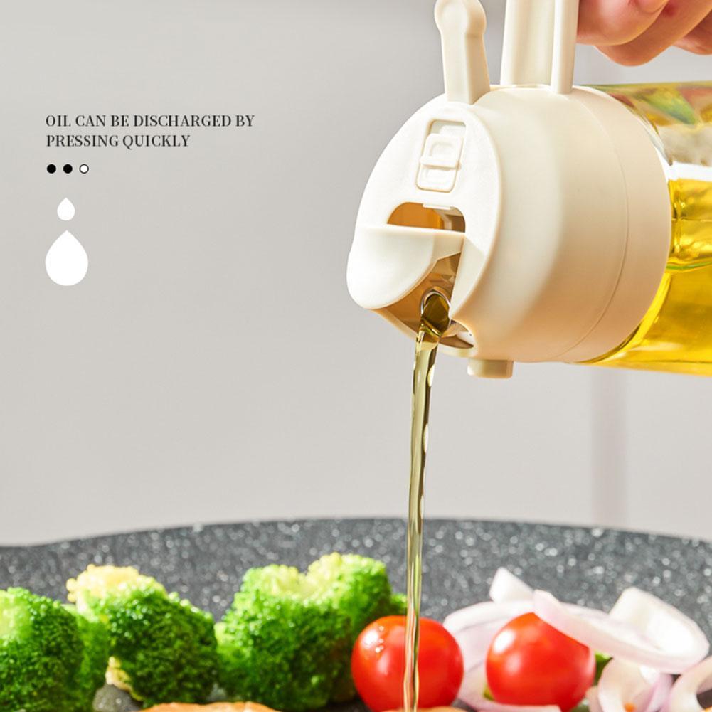2 in 1 Oil Spray Glass Jug
