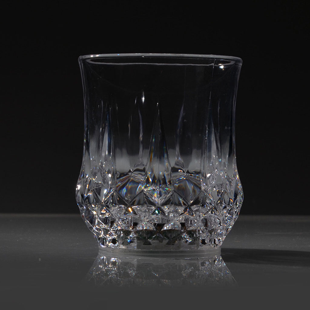 Colourful LED Automatic Flashing Cut-glass (Pack of 2)