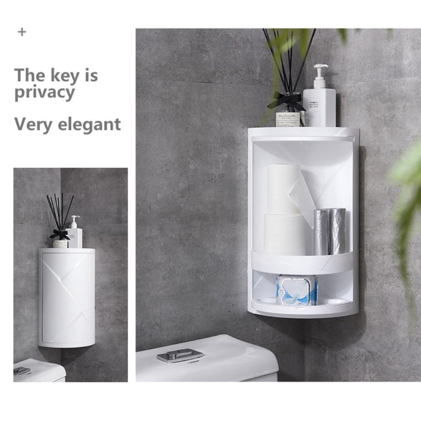 Creative Rotating Bathroom Storage Cabinet (Premium Quality)