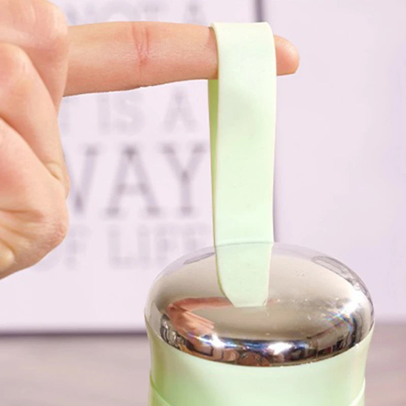 400ML Portable Double Walled Glass Bottle