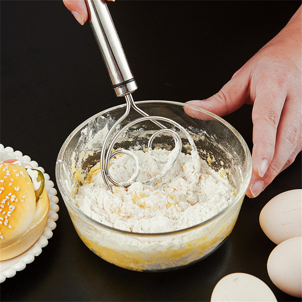 Stainless Steel Double Ring Agitator Handle Mixer