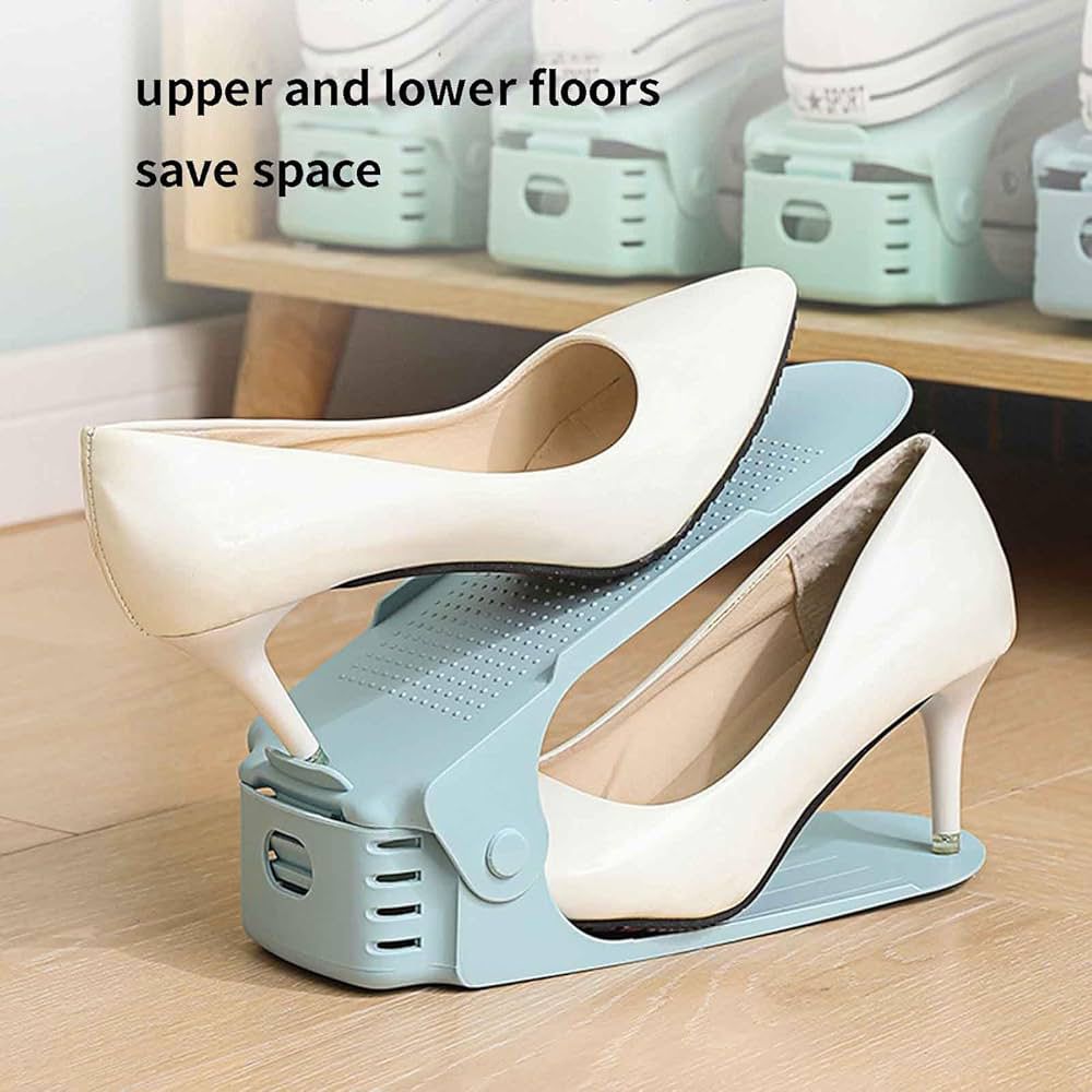 Double Layers Adjustable Shoe Rack (Premium Quality)