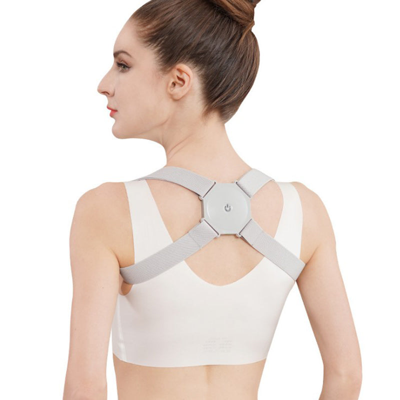 Smart Posture Corrector With Intelligent Sensor Vibration Reminder Adjustable Back Brace Support