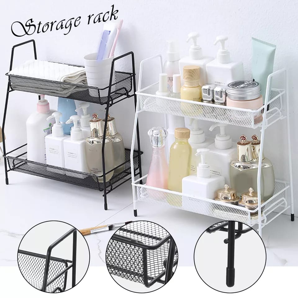 2 Layers Multifunctional Storage Shelf