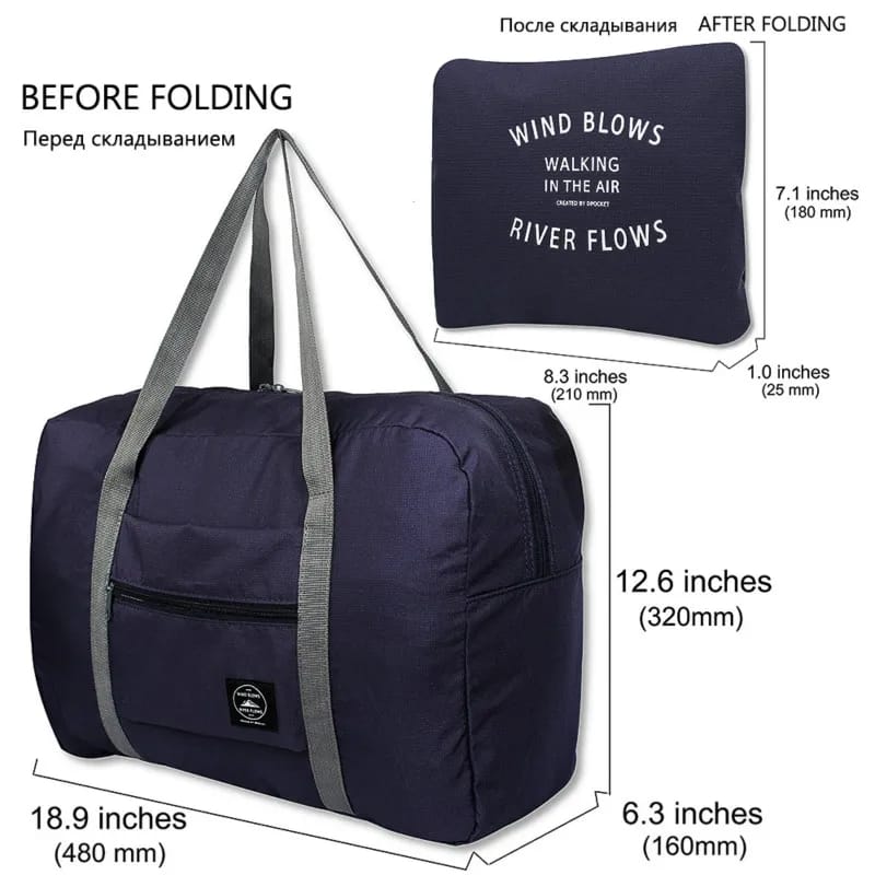 Expendable Fashion Travel Bag
