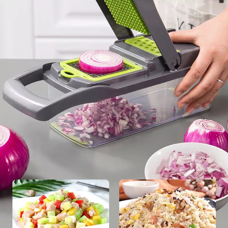 14 in 1 Multifunctional Vegetable Food Chopper (Best Quality)