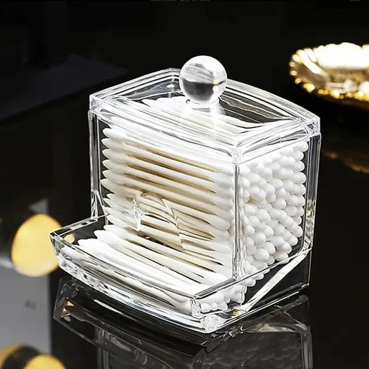 Acrylic Cotton Swab Holder. (Premium Quality)