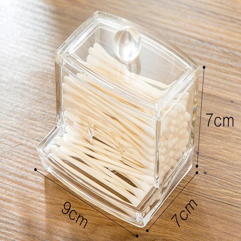 Acrylic Cotton Swab Holder. (Premium Quality)