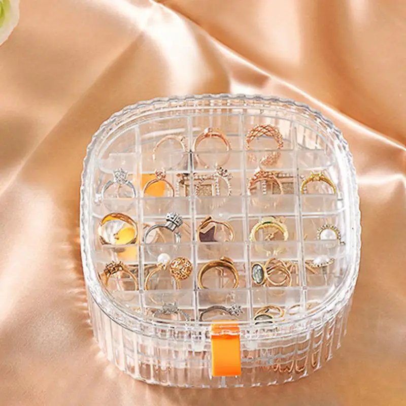 3 Layers Acrylic Jewelry Organizer