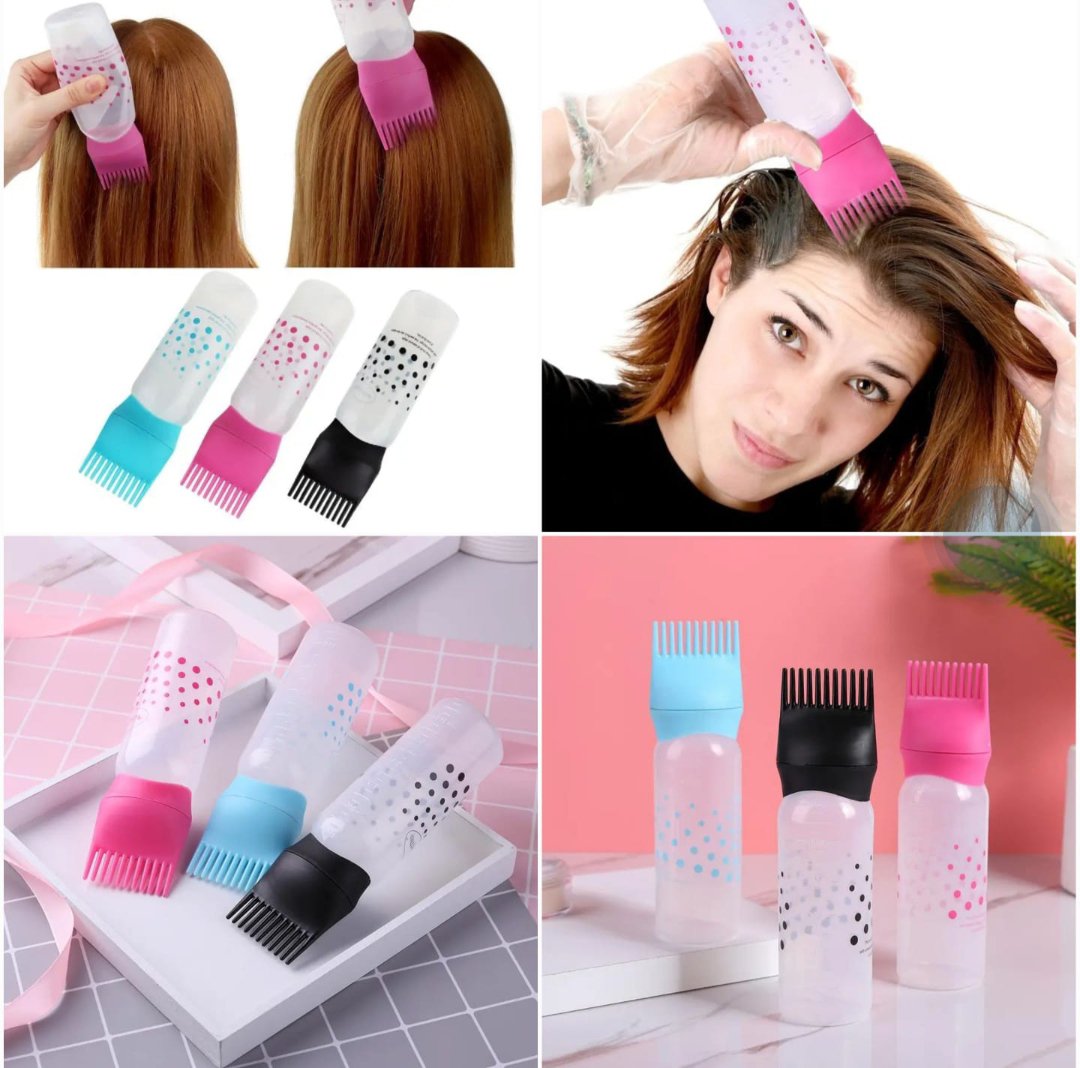 Professional Hair Comb Bottle