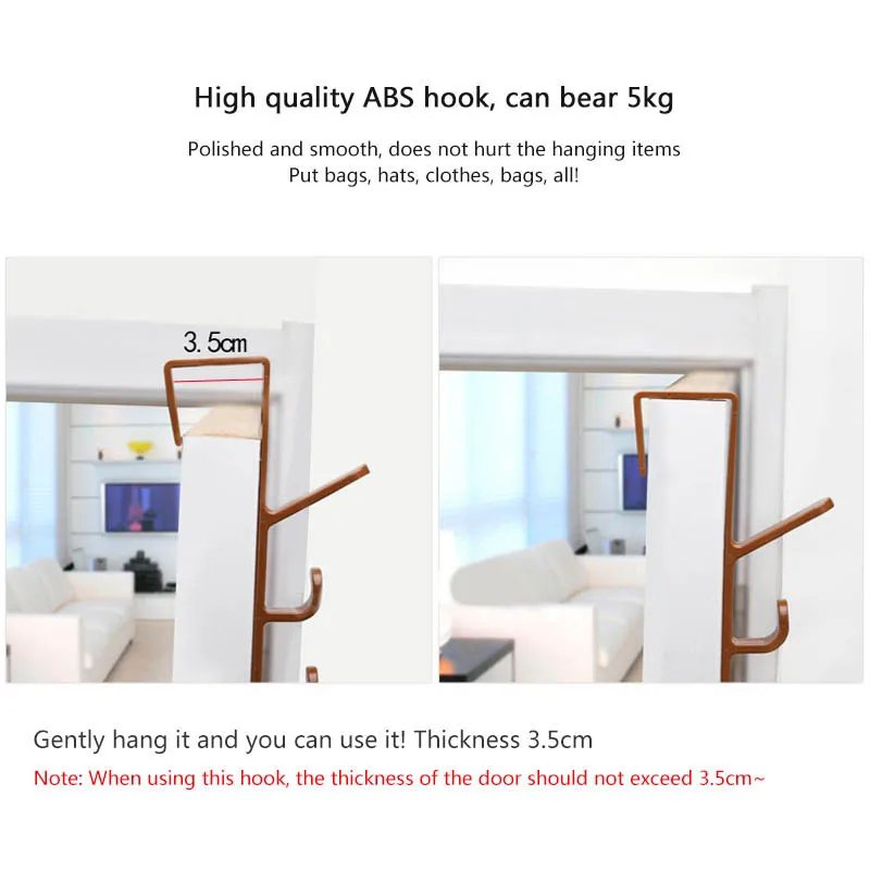 Five-segment Door Hooks