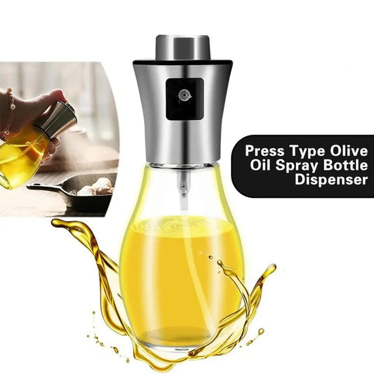 200ml Press Type Olive Oil Spray Bottle