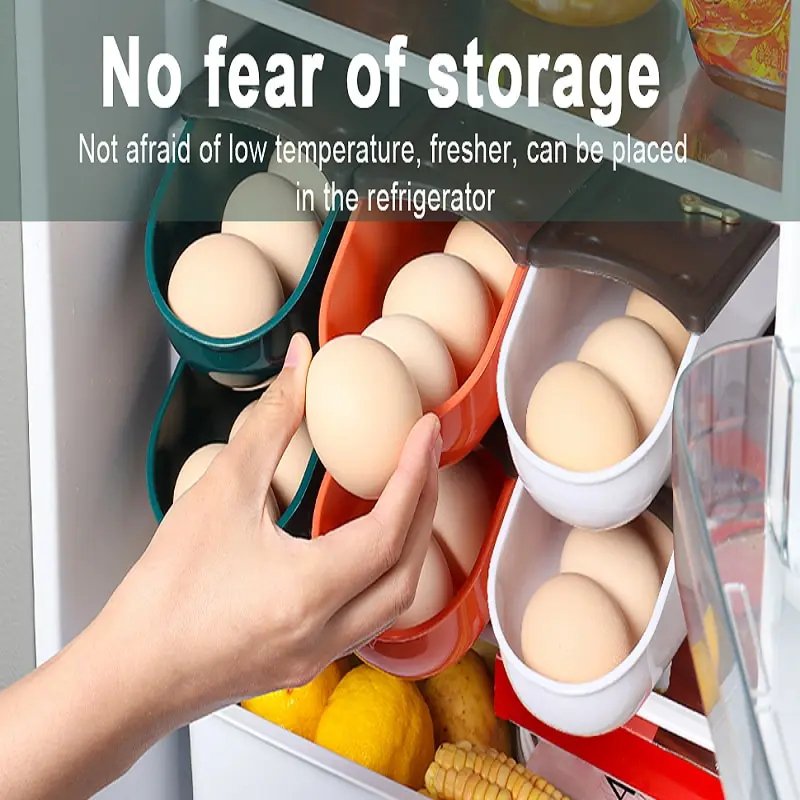 Rolling Egg Storage Holder