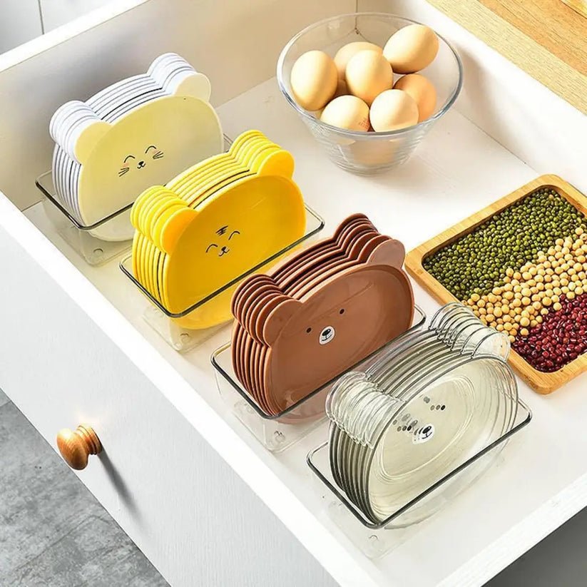 8 Pcs Bear Snacks Dry Fruit Plate