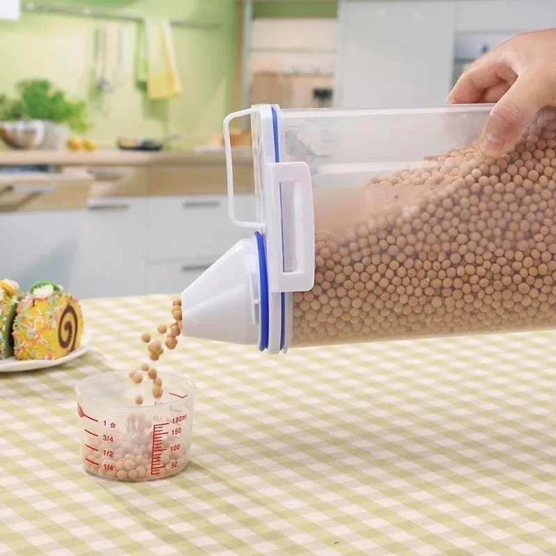 2.5 Ltrs Japanese Cereal Dispenser Storage Jar