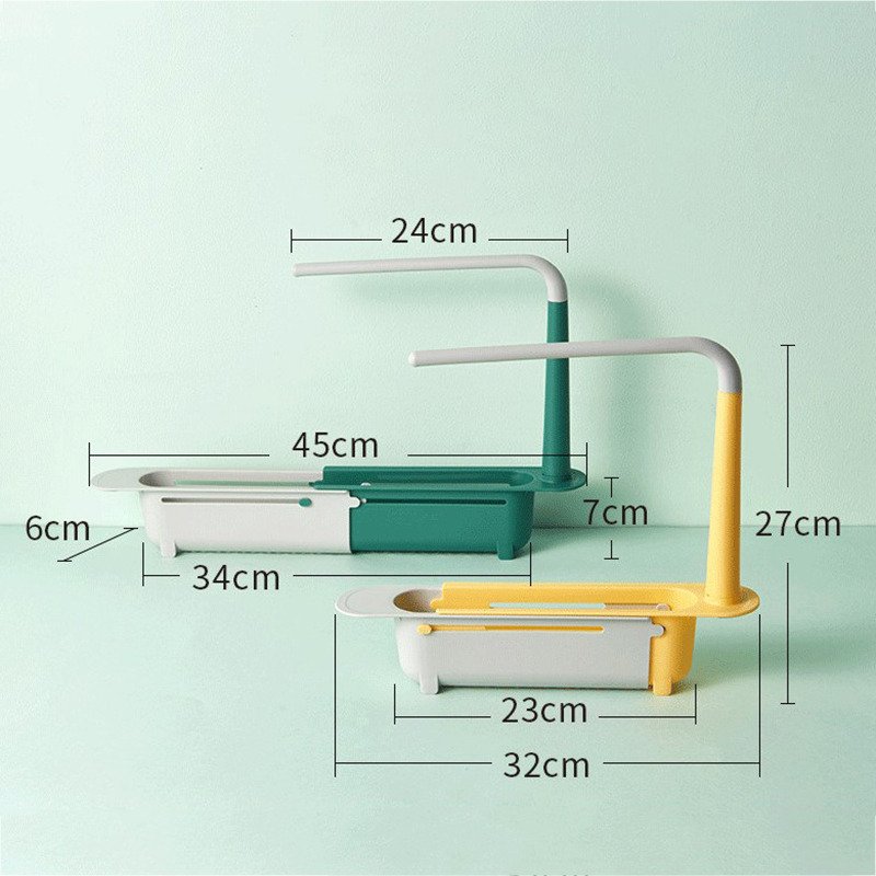 Telescopic Expendable Kitchen Sink Shelf