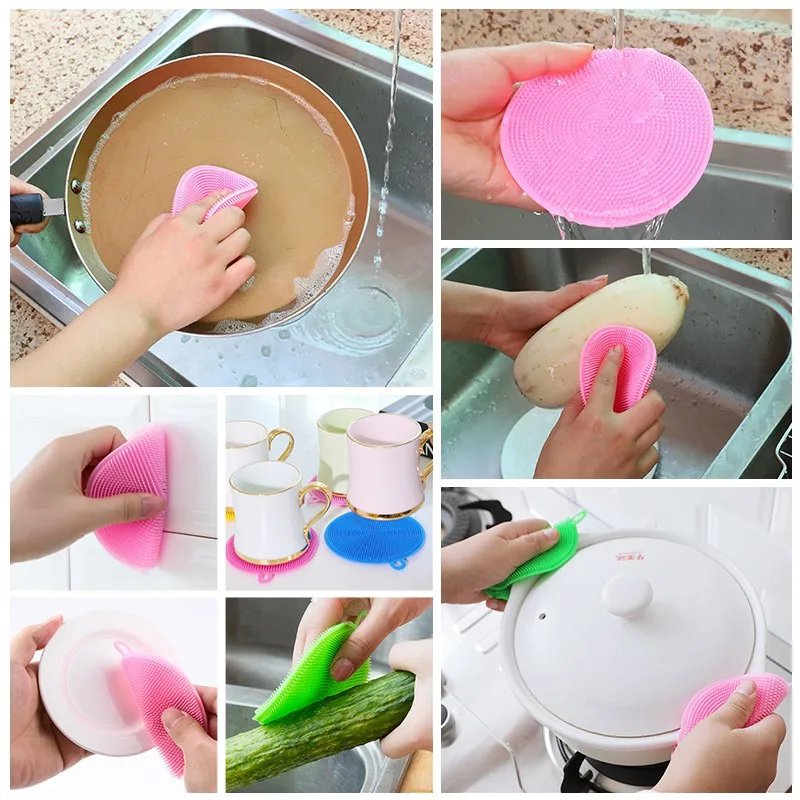 Silicone Dishwashing Sponge