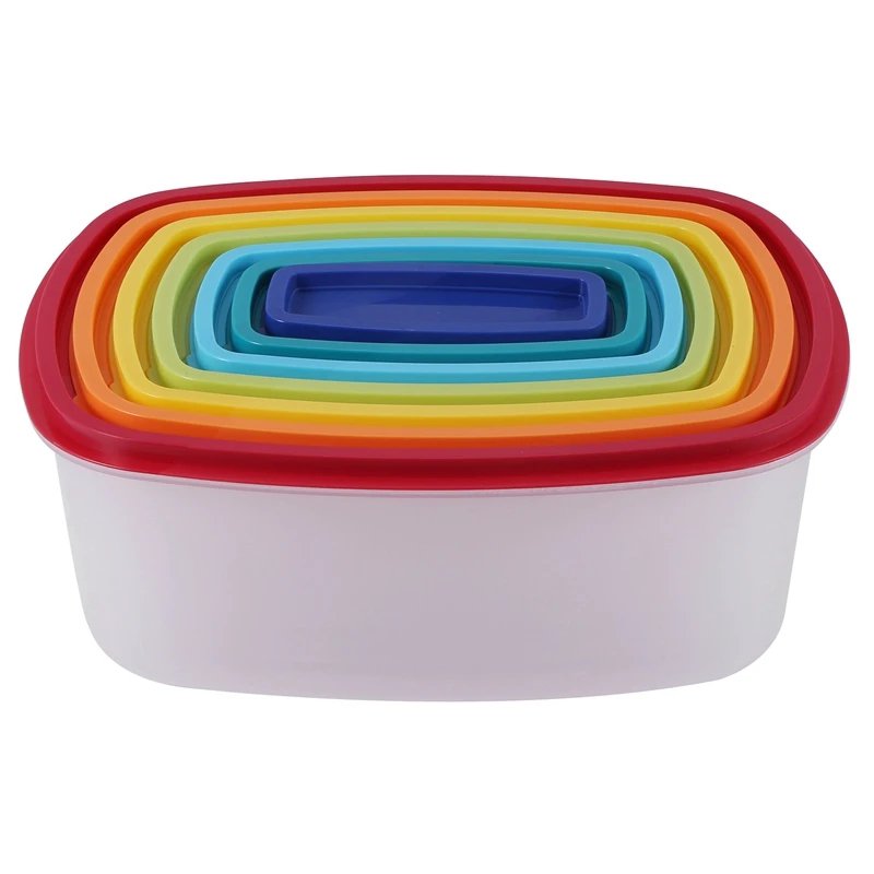 7 Pcs Food Storage Container (High Quality)