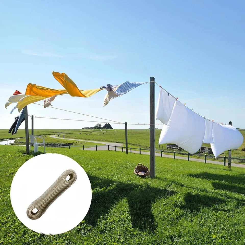 20 Meters PVC Coated Metal Clothline