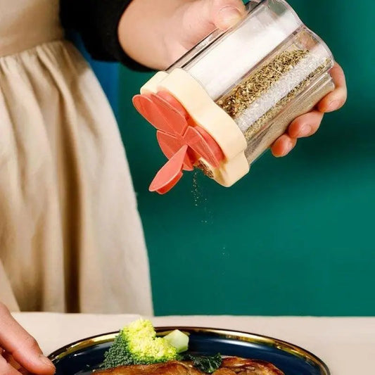 5 In 1 Transparent Seasoning Spice Box