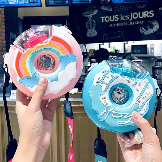 Donut Shape Water Bottle (Premium Quality)