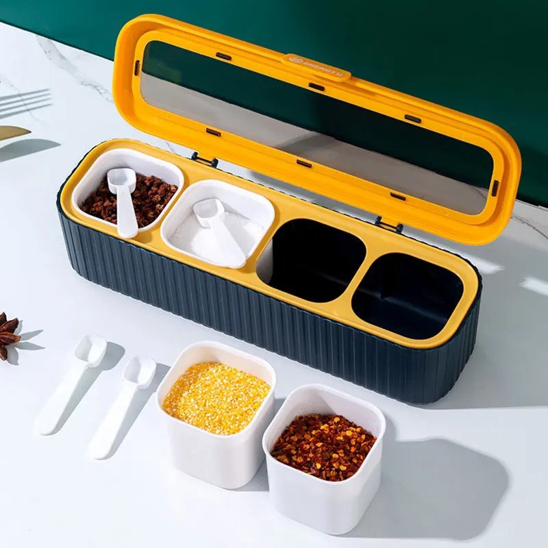 4 in 1 Kitchen Seasoning Spice Box