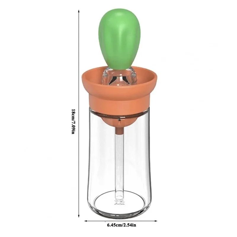 Kitchen Oil Spray Bottle With Silicone Brush (Premium Quality)