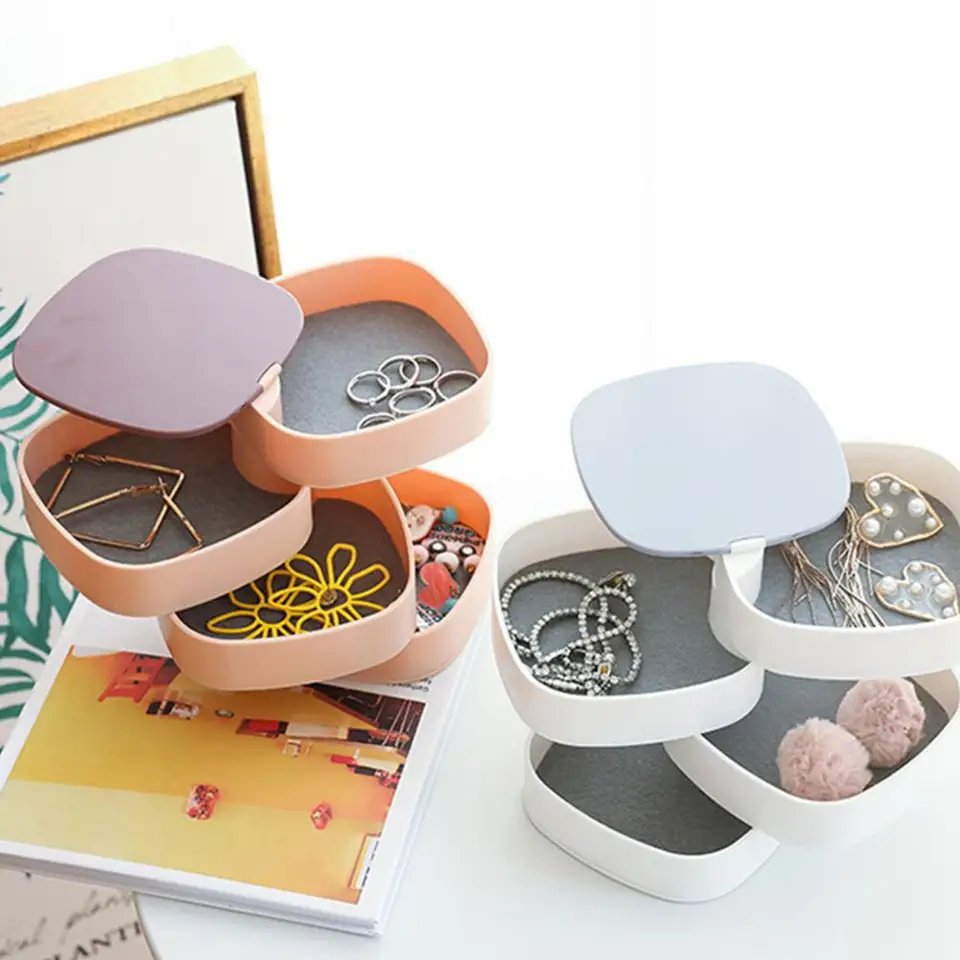 4 Layers Jewelry Box