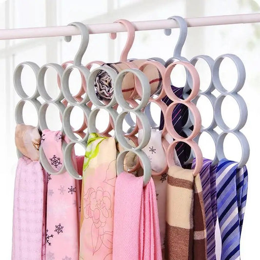 15 Circle Brief Multipurpose Scarf Organizer