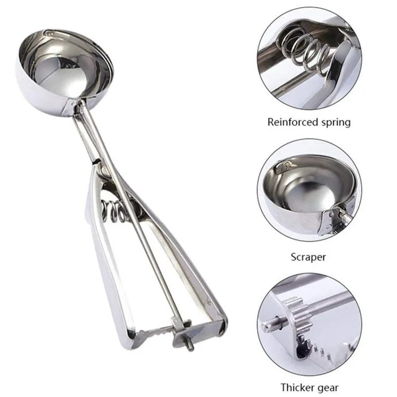 Stainless Steel Ice Cream Spoon