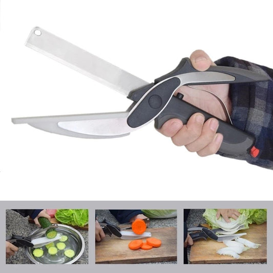 2 in 1 Knife Scissor