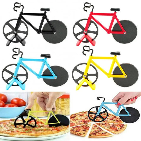 Creative Bicycle Roller Pizza Knife