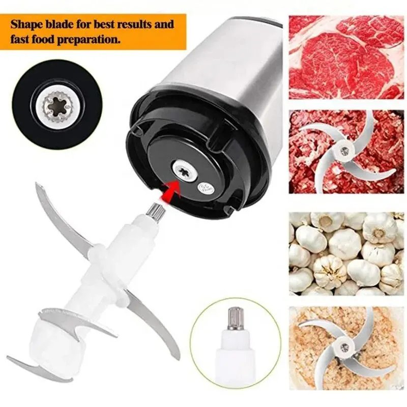 3 L Stainless Steel Electric Meat Mincer Grinder