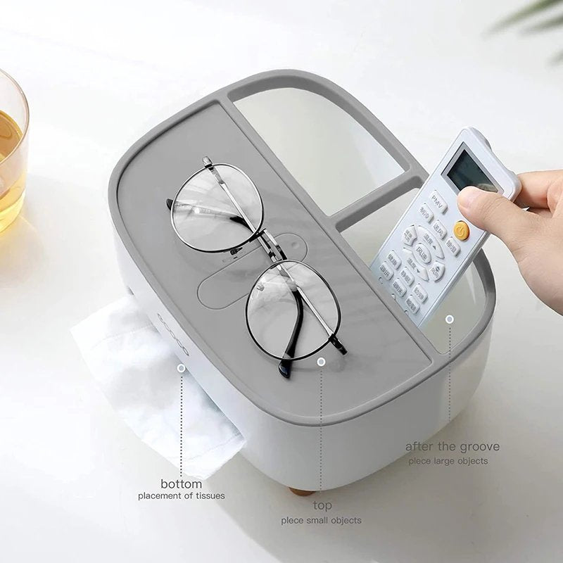 ECOCO Multipurpose Desktop Tissue Box. (Original)