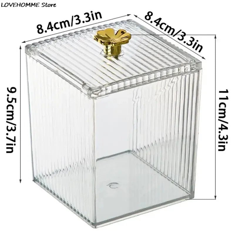 1 Pcs Multifunctional Cotton Swab Holder Makeup Organizer