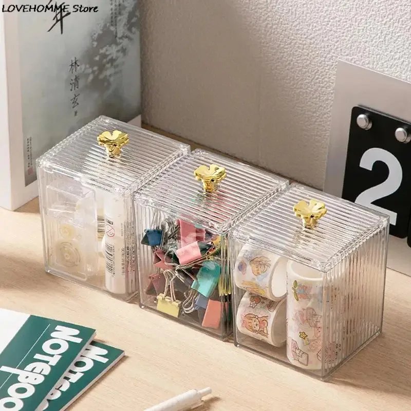 1 Pcs Multifunctional Cotton Swab Holder Makeup Organizer